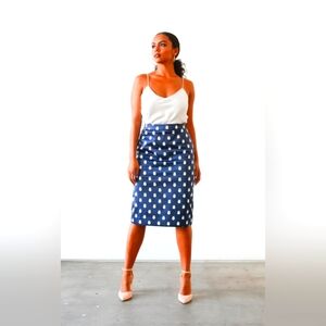 BYELLOWTAIL "Future Chairwoman"  Elk Ivory pencil skirt size 16